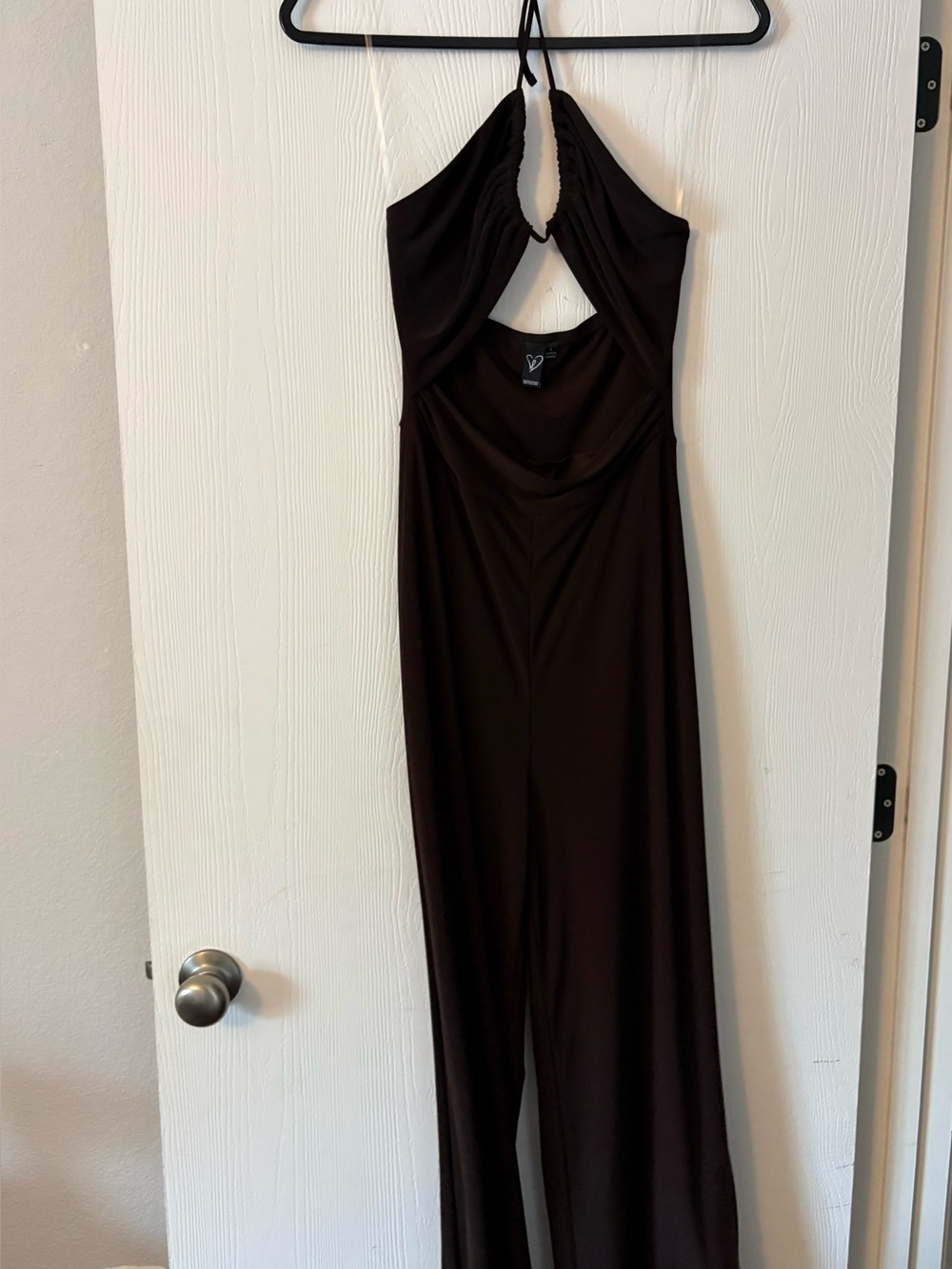 Dark Brown Night Out Romper